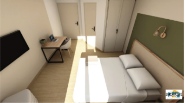 Internat de Gajac internat chambre