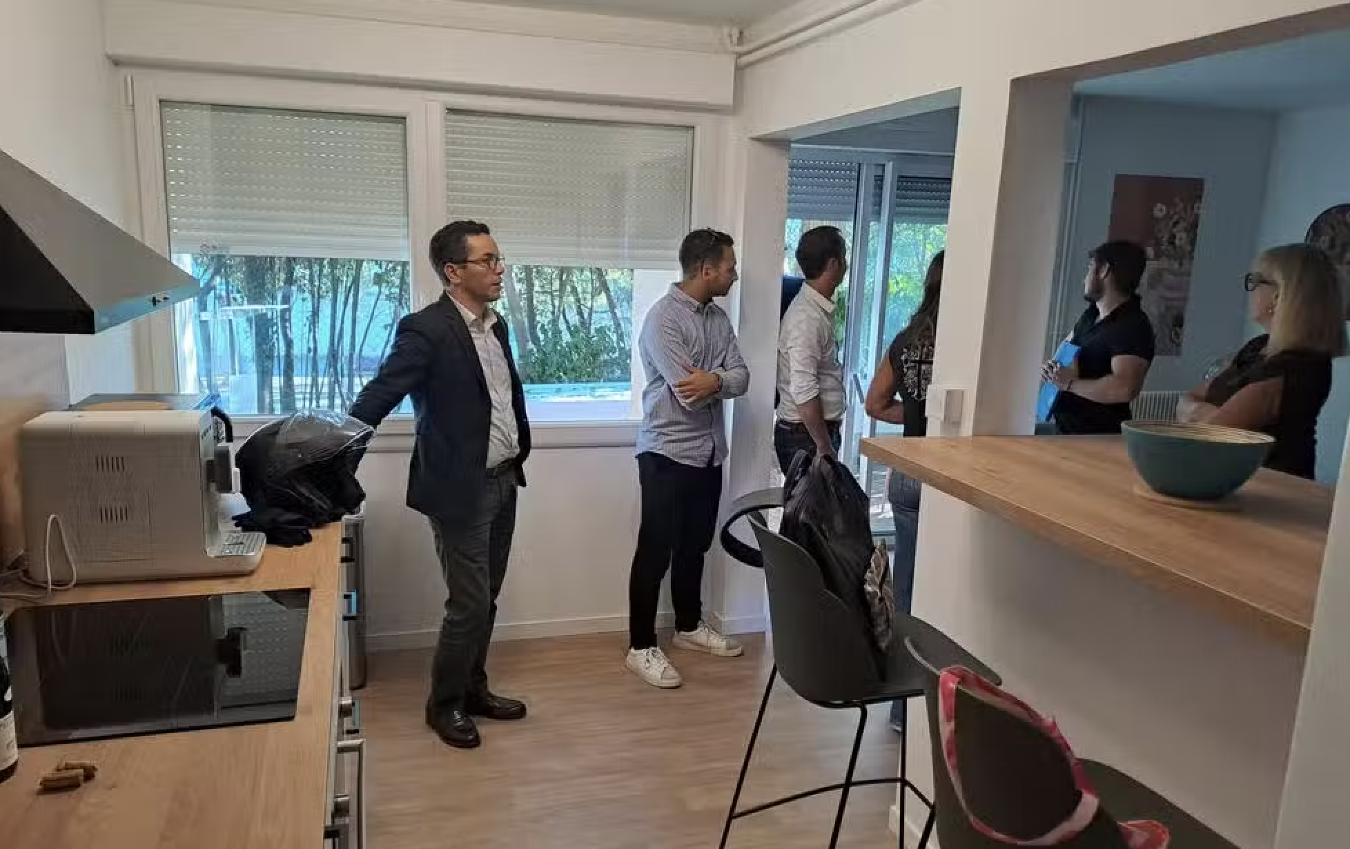 Un nouveau logement pour accueillir et attirer les futurs soignants à Villeneuve-sur-Lot visite logement villeneuve sur lot 1